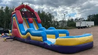 Double lane water slide | Water slide rental | VIP Tent Rentals | Moncton NB, Shediac NB, Sussex NB