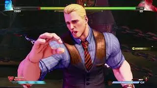 STREET FIGHTER V Cody vs ED