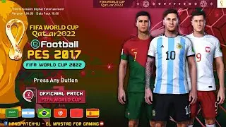 PES 2017 FIFA World Cup Qatar 2022 Official Mod AIO
