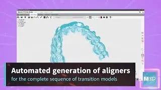 Maestro 3D | Dental Studio Expert | Mascherine trasparenti pronte per la stampa diretta