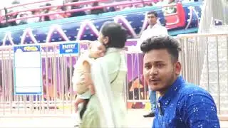 Mr. Riaz enjoyed Rock n Roll ride at Fantasy Kingdom