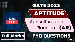 GATE AR 2023: Aptitude Question | #gate2024 #gate #iit #aptitude #maths #exam #college #mathematics