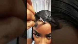How to remove harsh lines on the lace. #usa #usashopping #curlaxwigs #wigshop #tipsandtricks