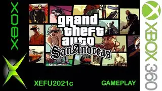 GTA San Andreas на Xbox 360 (версия Xbox Classic) &mdash; эмулятор xefu2021c