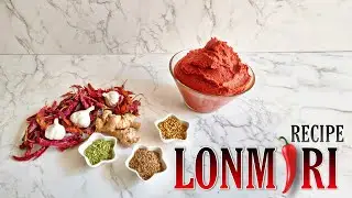 Homemade Lonmiri || How To Make homemade Bhatkally Red chili paste || Tastes of bhatkal