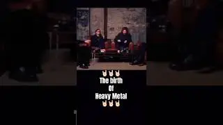 Birth of Heavy Metal #shorts #music #heavymetal #ozzyosbourne #ozzy