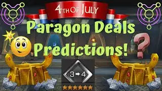 JULY 4TH PARAGON OFFERS PREDICTIONS! 3-4 Rank Up Gem?! Odin's Vault! - Marvel Contest of Champions