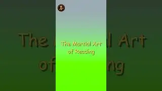 The Martial Art of Reading Why? Who? How? Part 1 #shorts
