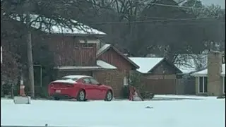 Good vibes! A road covered in snow has incredible potential. 