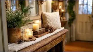Winter Entryway Decorating Ideas to Create a Cozy First Impression on Cold Days!