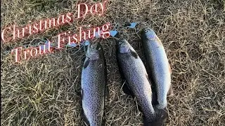 Fishing a Stocked Trout Pond on Christmas Day