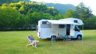 Красивые места Грузии Мачахела места стоянки Автодома Machakhela Planned National Park parking RV