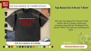 Top Based On A Novel T-Shirt