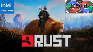 Rust - I5 12600KF + RTX 3050 (8) - RAM 64GB - Very High Settings ( Сервер на 500 игроков ) - 1080p