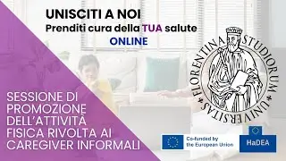Sessione online di attivit&agrave; fisica per caregiver informali | Progetto CaregIVR