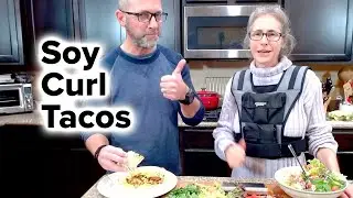 Soy Curl Tacos 🪇 Crazy Simple, Super Yummy, and Much Healthier!