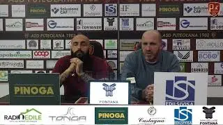 Conferenza stampa mister Marra e D'Ancora