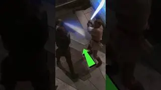 Why Don't Anakin and Obi-Wan's Lightsabers TOUCH? #shorts