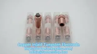Copper Inlaid Tungsten Electrode