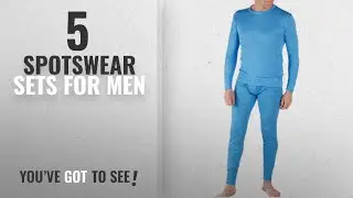Top 10 For Men Spotswear Sets [2018]: Socks Uwear Classic Mens Thermal Underwear Set Long Sleeve Top