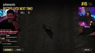 julien whatifjulia and nikkijustine pubg smite from god #pubg #twitchstreamer