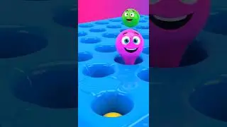 Satisfying 3D Cartoon Face &ndash; Glossy Goo Animation 😱✨&rdquo; #ai #boll #shorts