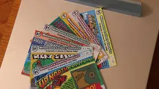 Memorial Day 2025 - 7 $1 Minnesota Lottery Classics Scratch-Offs