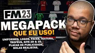 MEGAPACK GRÁFICO para o Football Manager 2023 (Faces, Logos, Kits 2D, Kits 3D, ...)