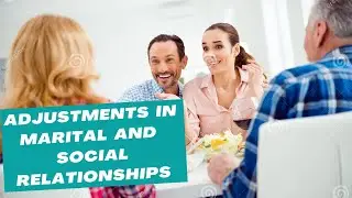 Adjustments in Marital and Social Relationships #lifespandevelopment #psychology