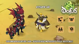 SOLOTAGE MINOTOT - FULL SUCC&Egrave;S - OSAMODAS LVL.160 - DOFUS 3
