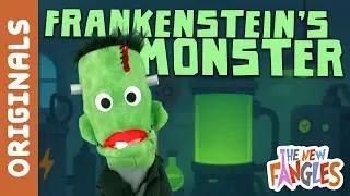 Frankenstein's Monster | Original Halloween Songs for Kids | The New Fangles Puppet Band