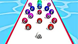 A-Z Balls Run 2048 All New - Max Levels Trailer Mobile Game Gameplay walkthrough iOS Android 3TWAVY
