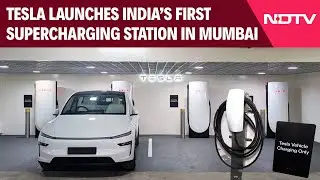 Tesla In India | Tesla Unveils India&rsquo;s First Supercharger Station in Mumbai