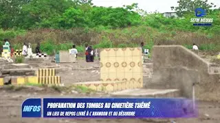 PROFANATION DES TOMBES AU CIMETI&Egrave;RE TSI&Eacute;M&Eacute;_ EXAUC&Eacute; MAKAYA JOURNALISTE #reportage #news #congo #viral