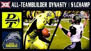 REMATCH FOR THE TITLE! - NCAA Football 14 | Big 12 All-Teambuilder Dynasty | Champ & Season Recap