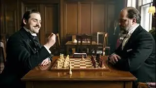 Two period chess players out-psych each other with Gen Alpha slang