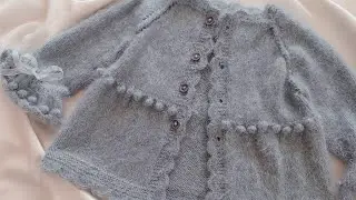 Duru hırka #elörgüsü #handmade #bebekhırkası #crochet #kolayörgümodelleri 