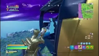 Awesome Fortnite Helicopter glitch Win!