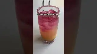 Un bon cocktail arc en ciel sans alcool 🌈🍹😋