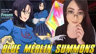 Blue Merlin Step Up Summons on Seven Deadly Sins Grand Cross Global!