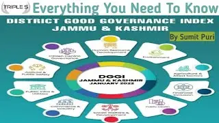 District Good Governance Index - Jammu and Kashmir || Everything You Need to Know by Sumit Puri