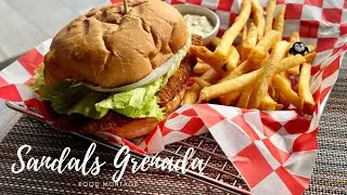 Sandals Grenada Food Montage