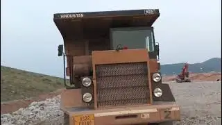 #Cat #Caterpillar dumfar 25 Ton ka Gari #hindustan 1025