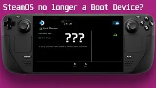 Steam Deck — исправление отсутствующей опции загрузки SteamOS, исправление ошибки NTFS «только дл...