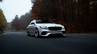 1000HP Mercedes E63s AMG Forest Run | 4K Cinematic