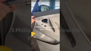How To Take The Door Panel Off a 2006-2011 Toyota Camry.