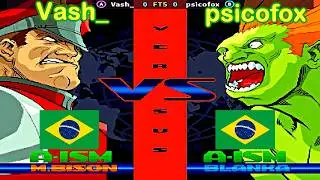 Street Fighter Alpha 3 - Vash_ vs psicofox FT5