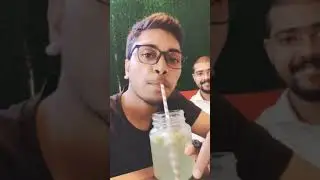 Enjoying  In Underground  Restaurant