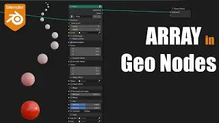 Make the Array Modifier in Geo Nodes