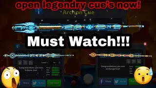 OMG! 8 ball pool legendry cue unlocked Trick with proof
